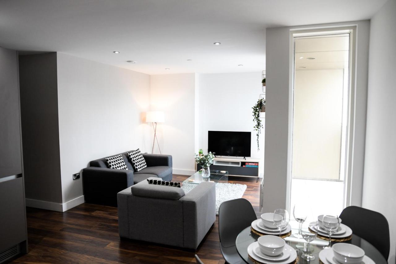 Onpoint Apartments - Spacious 2 Bedroom Apt - City Centre With Balcony مانشستر المظهر الخارجي الصورة