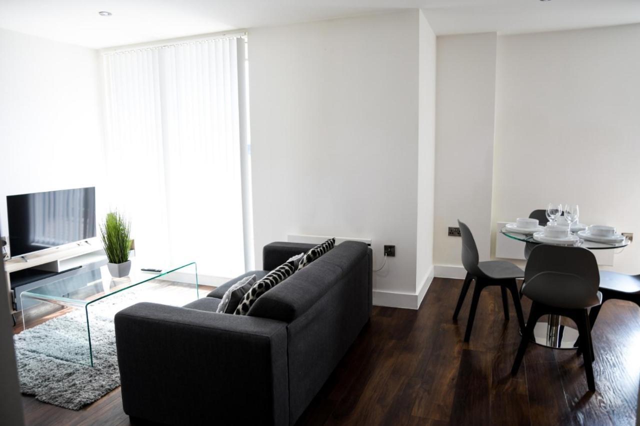 Onpoint Apartments - Spacious 2 Bedroom Apt - City Centre With Balcony مانشستر المظهر الخارجي الصورة